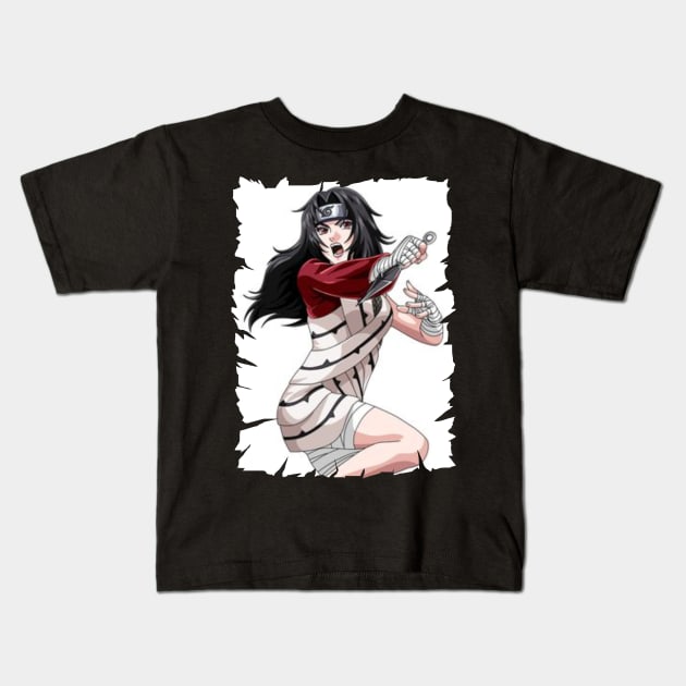 KURENAI YUHI ANIME MERCHANDISE Kids T-Shirt by julii.draws